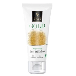 Good Vibes Gold Brightening Peel Off Mask 50 gm fs - Picture 1 of 4