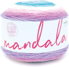 Mandala Yarn, Multicolor Yarn for Crocheting and Knitting, Craft Yarn, Liger, 17