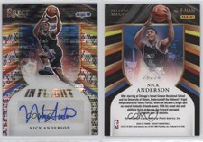 2020-21 Panini Select FOTL Black Snake Skin Pulsar Prizm 1/1 Nick Anderson Auto