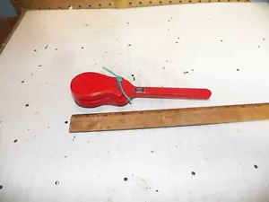 Instrumento musical vintage con clapper de madera roja fabricante de ruido - hecho en Japón - Imagen 1 de 3