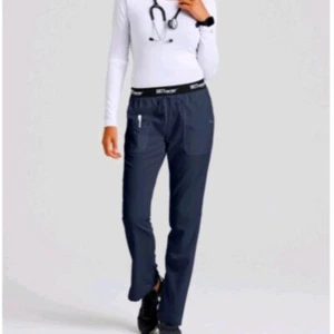Grey's anatomy by barco active pewter scrub pants size medium - Picture 1 of 9