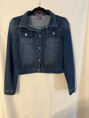 Chaqueta de mezclilla suave Epic Threads Girls XL ligeramente desgastada Foto 1 de 4