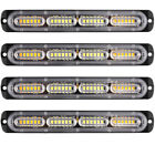 24-LED Emergency Strobe Lights Grill Emergency Beacon Flashing Hazard Light Bar