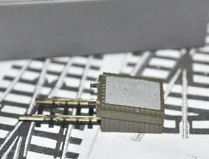 Trix 4907 N Gauge Buffer Stop. 5 cm, Stop, Block, Track. Used. Mint. Boxed - Picture 1 of 7