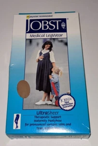 Jobst Women UltraSheer Maternity Pantyhose 20-30mmhg Compression Pregnancy Socks - Picture 1 of 4
