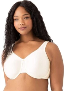 Wacoal Womens Full Figure Basic Beauty Underwire Bra 40C - Picture 1 of 6