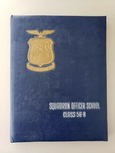 1956 Squadron Officer School Yearbook Class 56-B Cogito Ergo Sum Air Command  - Picture 1 of 5