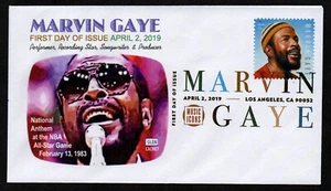 USA, SCOTT # 5371, GLEN FDC COVER 2018 MUSIC ICON MARVIN GAYE, DCP DIGITAL COLOR - Picture 1 of 1