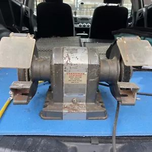 Sears Craftsman Bench Grinder 1/4hp 3450rpm 115v model 397.19400 Working Great - Picture 1 of 8