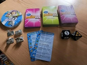 Disney Scene It? 2nd Edition Replacement Pieces 4 Metal Tokens, Dice and Cards - Picture 1 of 1