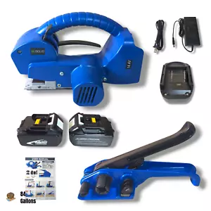 U.S. SOLIDE halbautomatische Umreifungsmaschinen für 1/2-3/4 Zoll PP PET Gurte - Bild 1 von 17