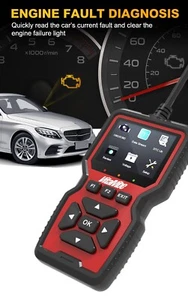 OBD2 Scanner Diagnostic Tool - Check Engine Code Reader for All Cars and Trucks - Picture 1 of 7