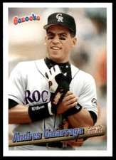 1996 Bazooka 89 Andres Galarraga   Colorado Rockies  Baseball Card