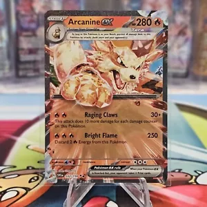 Arcanine ex 032/198 - Escarlata y Violeta - Juego de cartas coleccionables Pokémon - Raro - Casi nuevo - Imagen 1 de 2