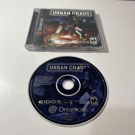 URBAN CHAOS - Sega Dreamcast - Complete CIB W Reg - Tested - Authentic