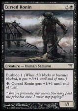 Magic the Gathering MTG Cursed Ronin (107) Champions of Kamigawa   LP