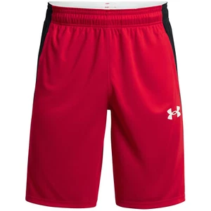UNDER ARMOUR Men's UA Baseline 10-Inch Shorts ** RED/BLACK/WHITE - XL ** NWT - Picture 1 of 7
