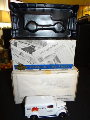 Matchbox Power of the Press Newspaper YPP07-M, 1937 GMC Van "The Australian" MIB - Image 1 of 4