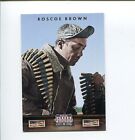 Roscoe Brown Tuskegee Airmen WWII War 2012 Panini Americana Elite Color #210/299