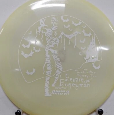 (1) New Innova Glow Champion Colossus Halloween Mummy Stamp ***PICK WEIGHT - Image 1 of 2