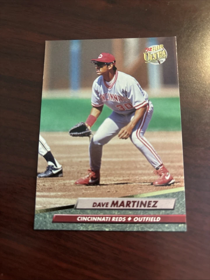 1992 Fleer Ultra Dave Martinez #484 Cincinnati Reds - Image 1 of 1