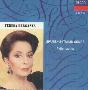 Teresa Berganza; Felix Lavilla - Spanish & Italian Songs CD - Picture 1 of 2