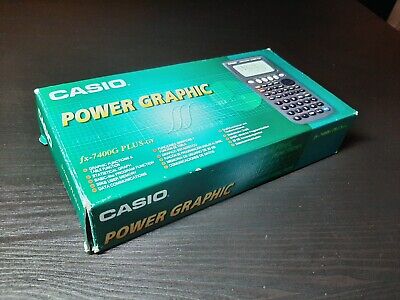 Casio Fx 7400G Plus Calculator Calculadora Taschenrechner Original Box • 29€