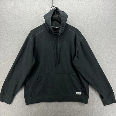 Eddie Bauer Hoodie Mens Size XL Gray Long Sleeve Pockets Cotton Poly Fleece - Image 1 of 4