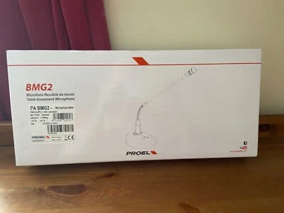Microfone Proel BMG2 base pescoço de ganso - Imagem 1 de 4