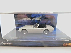 MINICHAMPS * JAMES BOND COLLECTION * TOYOTA 2000 GT * WHITE * OVP * 1:43 - Bild 1 von 3