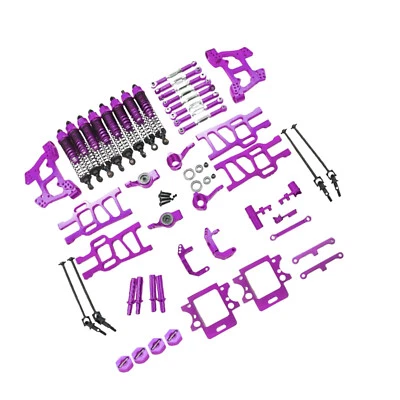 Full Set Upgrade Parts Pack 94108 94111 For HSP RC Truck 1:10 Aluminum Alloy CNC - Image 1 of 4