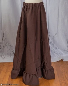 Brown Renaissance Skirt Child’s Medium Alexanders Costumes Medieval Pirate - Picture 1 of 2