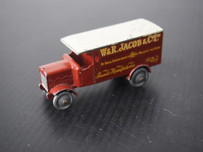 Matchbox Models of Yesteryear No 7 England Lesney Biscuit Truck W&R Jacob Co Ltd - Image 1 of 4