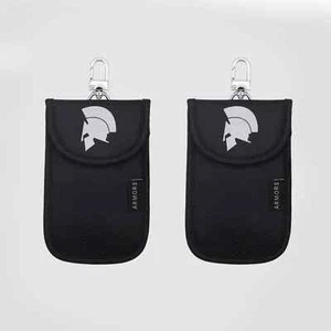 Armors Mini Signalblocker RFID Faraday kleine Tasche Geldbörse Tasche Etui Autos Schlüsselanhänger - Bild 1 von 8