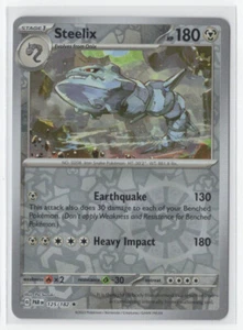 Pokemon Paradox Rift  125/182 Steelix Reverse Holo - Picture 1 of 1