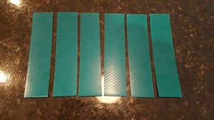 3M 6 TIRAS 2" X 8" CINTA DE VISIBILIDAD REFLECTANTE PRISMÁTICA VERDE - Imagen 1 de 2