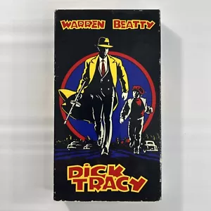 Dick Tracy VHS Video Tape Movie Glenne Headly Madonna Used Tested VG Rental - Picture 1 of 9