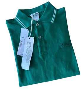 NWT Lacoste Regular Fit Long Sleeve Kelly Green Polo Kids' Size 14A-14YR MSRP$60 - Picture 1 of 12