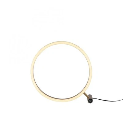 LED Tischleuchte Touch Dimmer H: 28 cm Modern in Messing Beistell Tisch Lampe - Bild 1 von 4