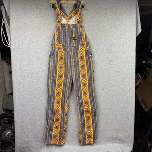 Vintage Big Smith Bib Overalls Hippy Deadstock Sanforized Union USA Made - Picture 1 of 24