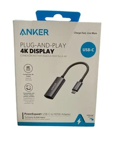 Adaptador Anker USB C a HDMI (4K@60Hz), Adaptador 310 USB-C (4K HDMI), para MacBook - Imagen 1 de 4