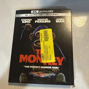 The Monkey (4K Ultra HD + Blu-ray) w/Slipcover New !! - Imagen 1 de 3