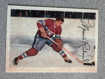 2001-02 Parkhurst Maurice Richard Parkie Reprints Card #42 Canadiens HOF - Image 1 of 2