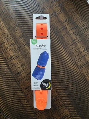 Nite Ize GearPro Utility Strap Buckle 24in USL24-31-R3 80lbs New - Image 1 of 3