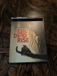 EVIL DEAD RISE 2023 4K UHD/BLU-RAY STEELBOOK BEST BUY EXCLUSIVE OOP SHIPS IN BOX - Picture 1 of 3