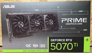 ASUS The SFF-Ready Prime GeForce RTX™ 5070 Ti  16GB GDDR7 Graphics - Picture 1 of 2