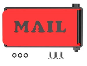 Professional Mailbox Flag Galvanized Steel Universal Outgoing Matte Mailbox R... - Picture 1 of 7
