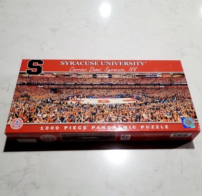 NWT NCAA SYRACUSE BASKETBALL 1000 Piece PUZZLE Panoramic Arena Dome NEW SEALED - Image 1 of 4