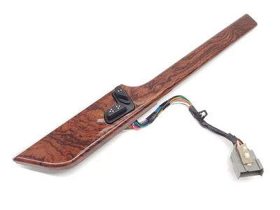 Grand Marquis 1997-2002 OEM interruptor de ajuste de posición de asiento moldura madera grano pasajero Foto 1 de 4