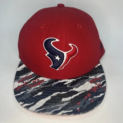 New Era NFL Houston Texans On Field Snap Back Metálico Bordado Logo Talla Única Foto 1 de 4